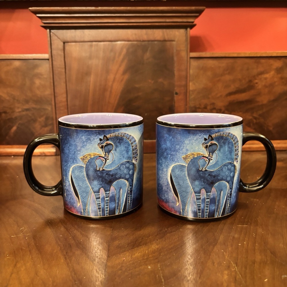 Laurel Burch 2007 Wine Things Horse Foal Coffee Mug New w/ Tags Sonoma Rare